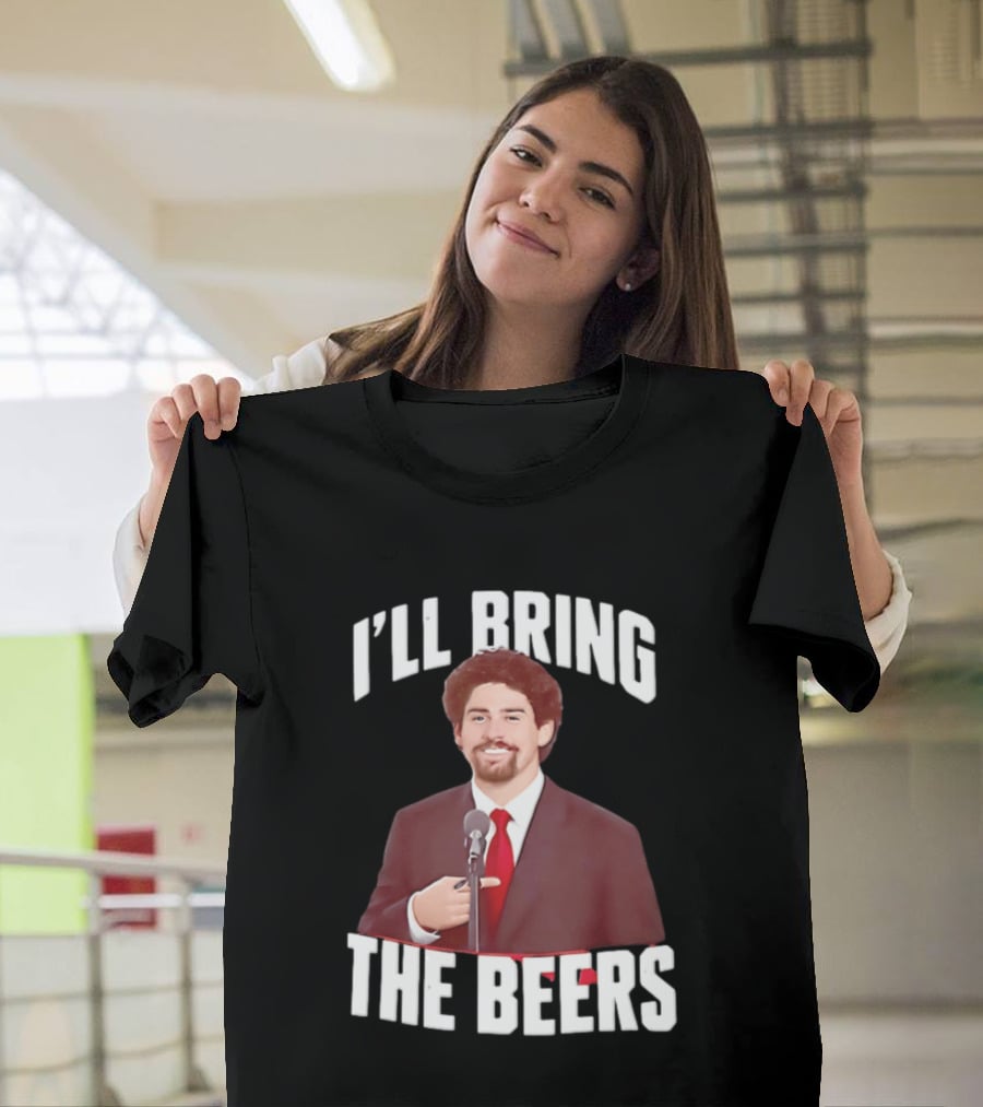 I'LL Bring The Beers Suit Red Tie T-Shirt