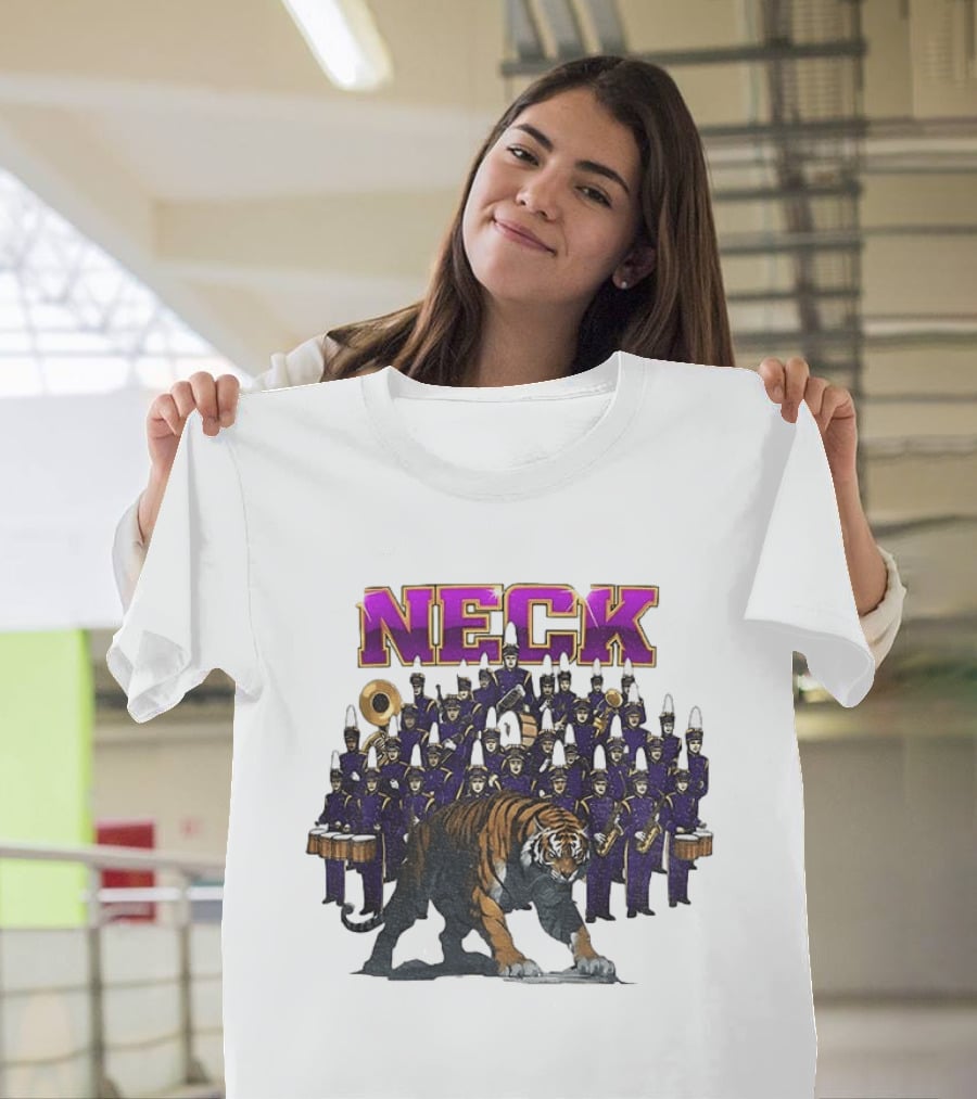 LSU Tigers Neck Marching Band Louisiana State University T-Shirt
