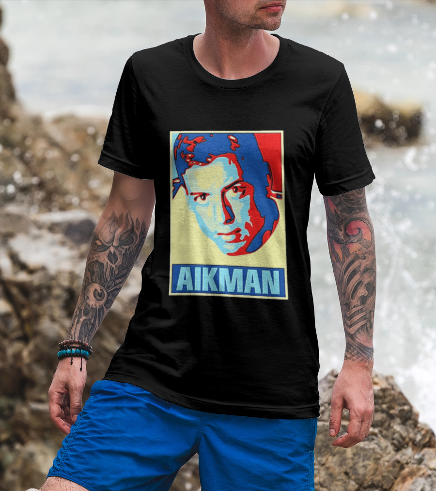 Troy Aikman Dallas Cowboys Hope Aikman Pop T-Shirt