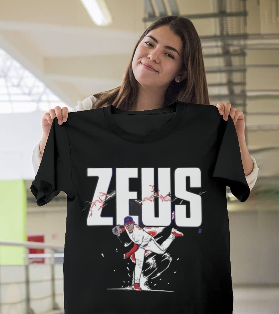 Zeus Jesus Luzardo Phillies Baseball Player Pitching T-Shirt