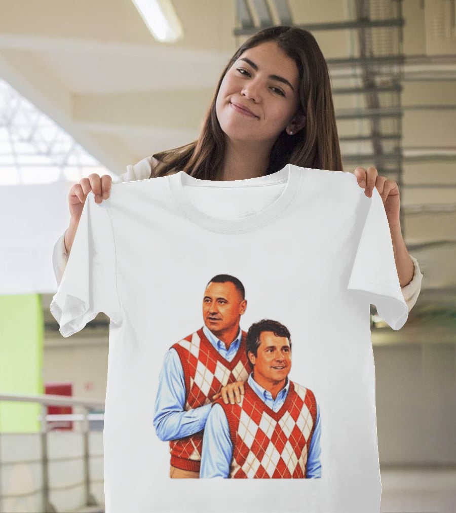 Texas Longhorns Football Coach Step Brothers Argyle Sweater Comedy T-Shirt