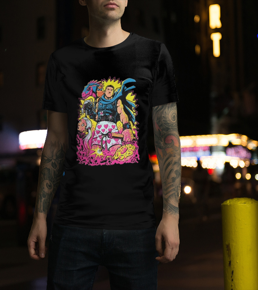 Goddamnit Donut Miss Me Matt Dinniman Neon Warrior Heart Boxers Dinosaur Cat T-Shirt