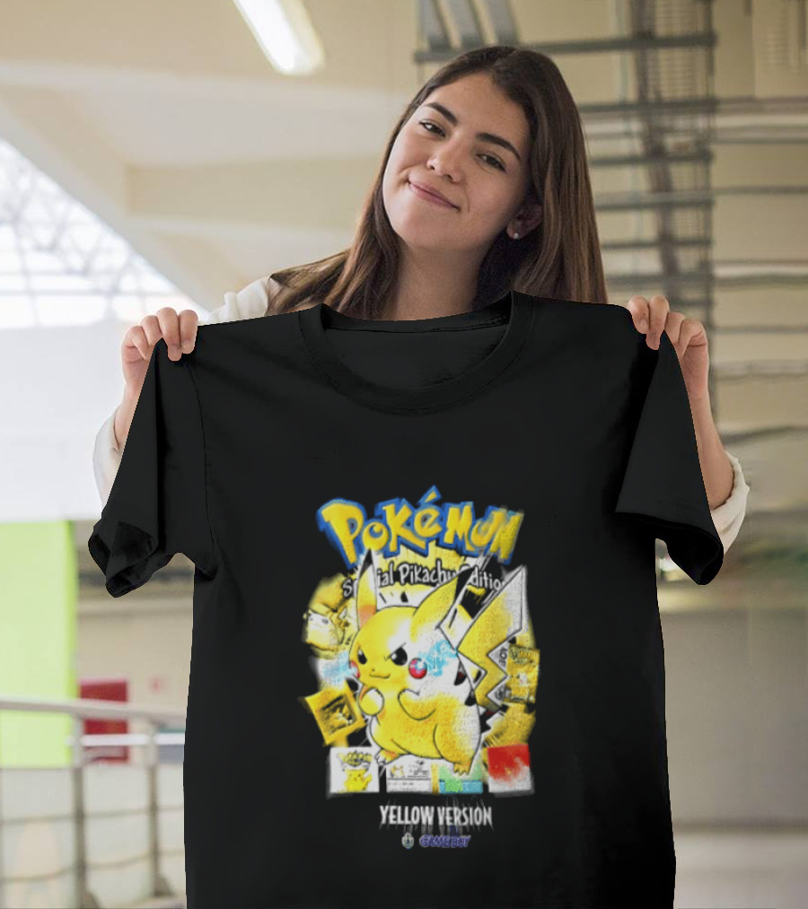 Pokémon Special Pikachu Edition Yellow Version Game Boy Nintendo T-Shirt