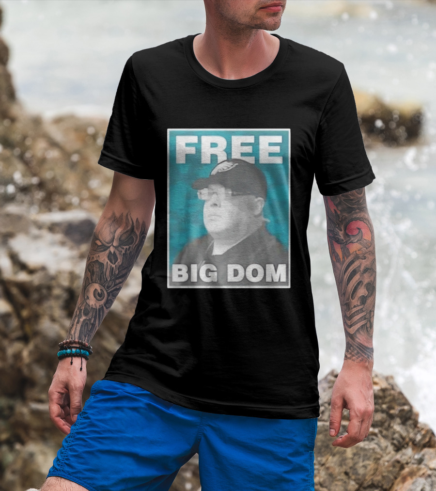 Philadelphia Eagles SEAL Team S07 Free Big Dom T-Shirt