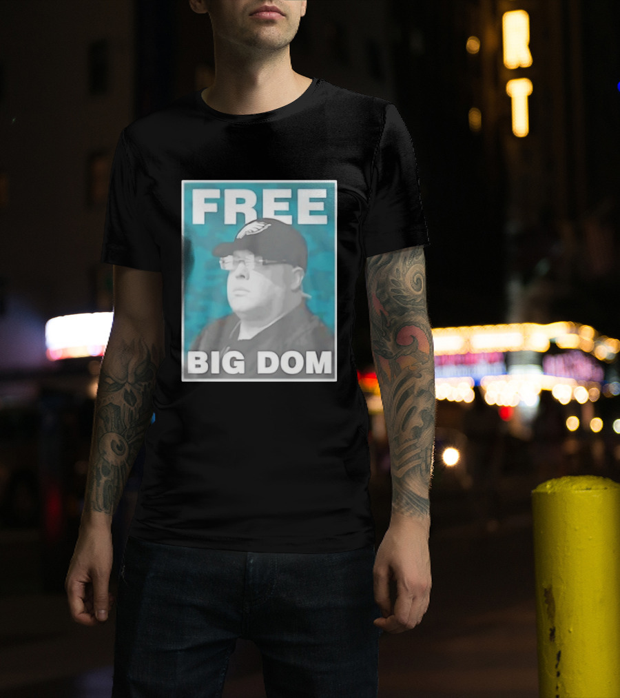 Philadelphia Eagles SEAL Team S07 Free Big Dom T-Shirt