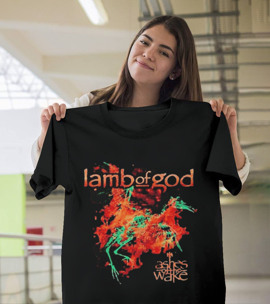 Lamb Of God Ashes Of The Wake Fire Bone And Ashes 2026 Collection T-Shirt
