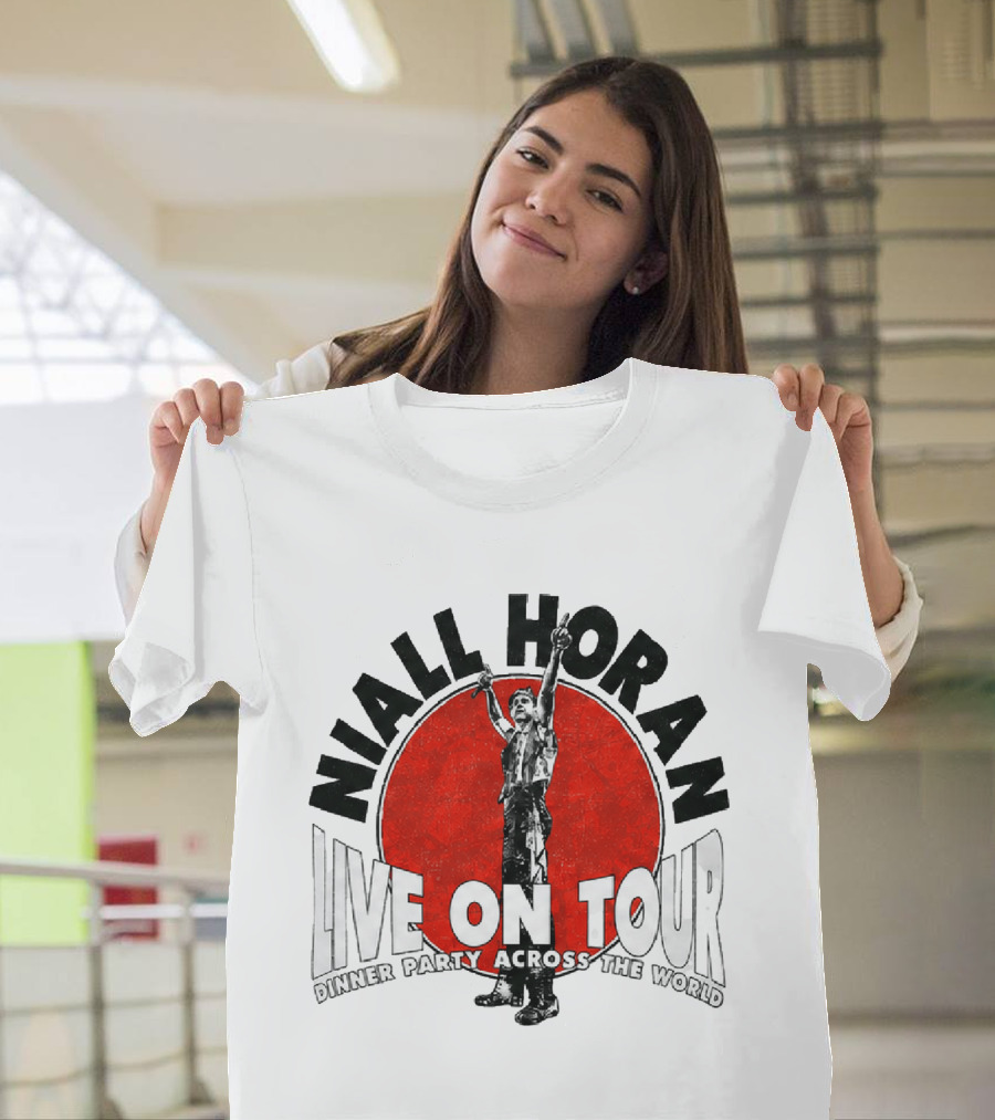 Niall Horan Live On Tour Dinner Party Across The World T-Shirt