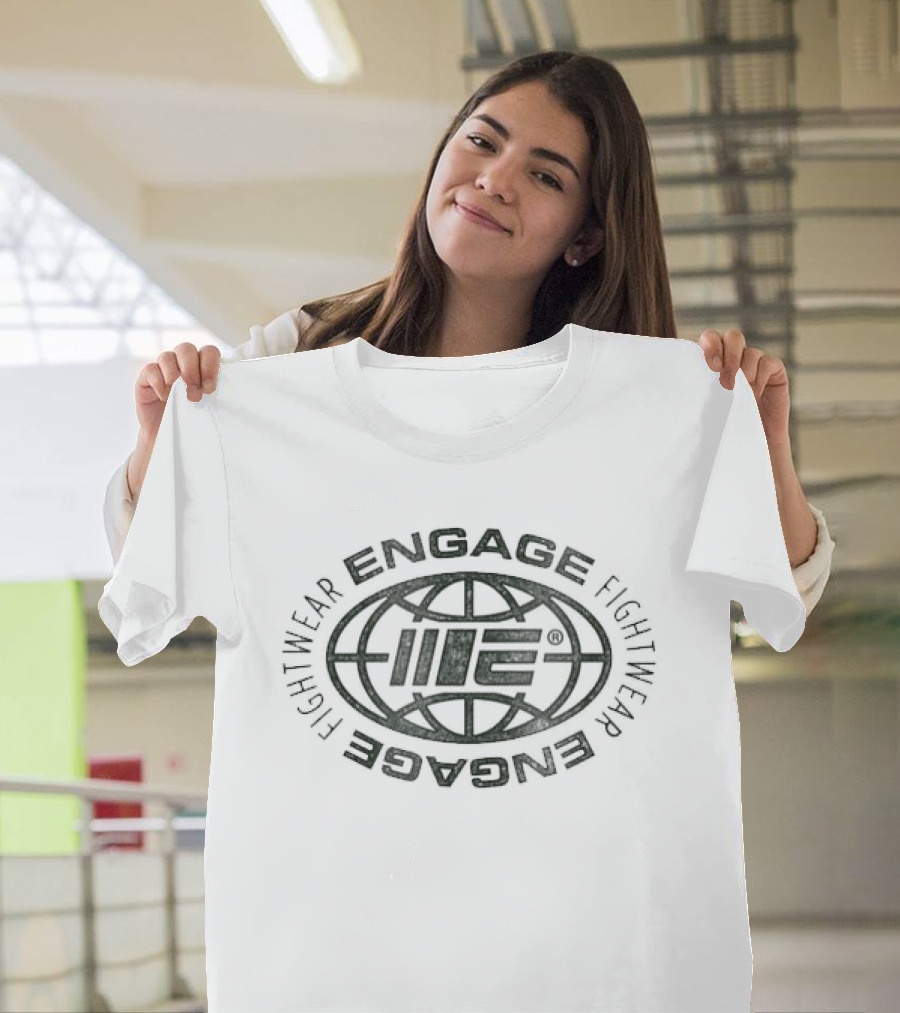 Engageind Global Fight Wear Circular Emblem MMA T-Shirt