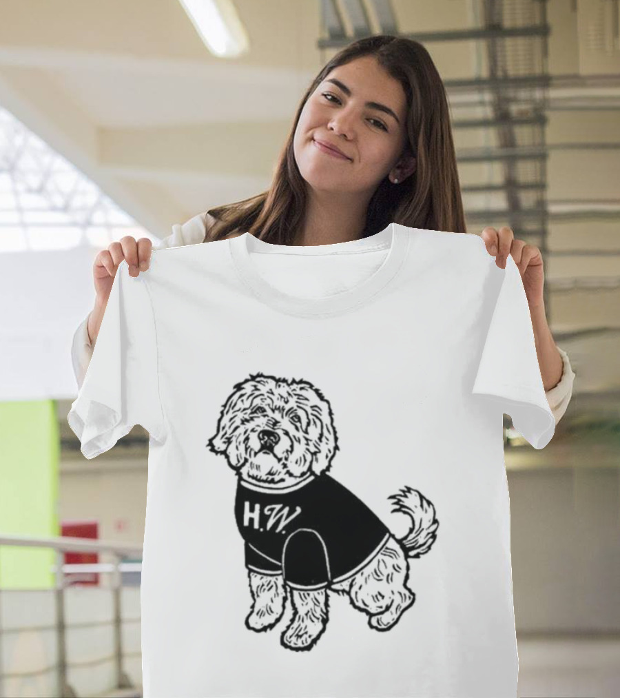 Hayley Williams Alf Raglan Dog Wearing T-Shirt