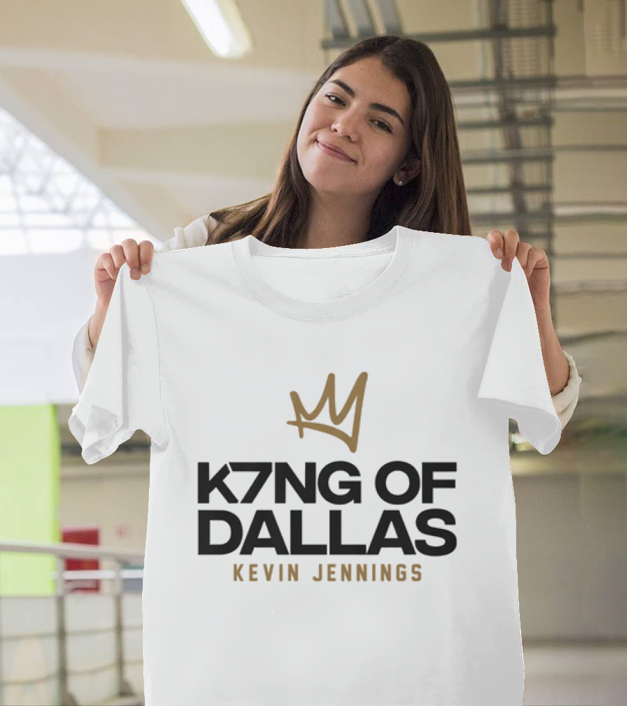 K7NG Of Dallas Kevin Jennings Crown T-Shirt