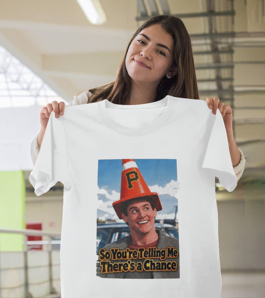 Jim Carrey Cone Hat P So You're Telling Me There's A Chance T-Shirt