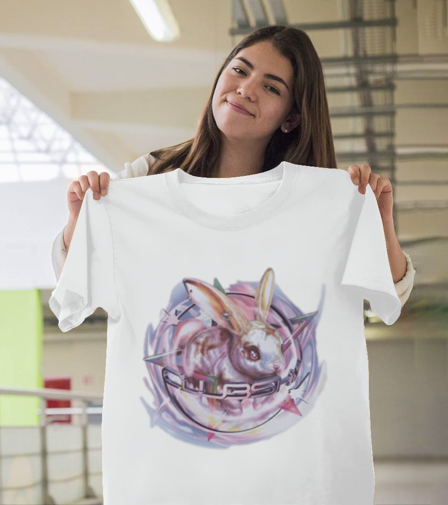 Shygirl Club Shy Rave Bunny Starburst T-Shirt
