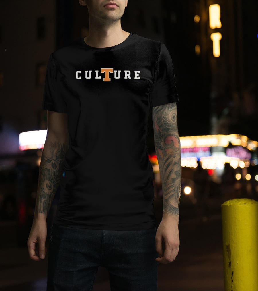 Matthew McConaughey Texas Longhorns Culture Hook Em Horns T-Shirt