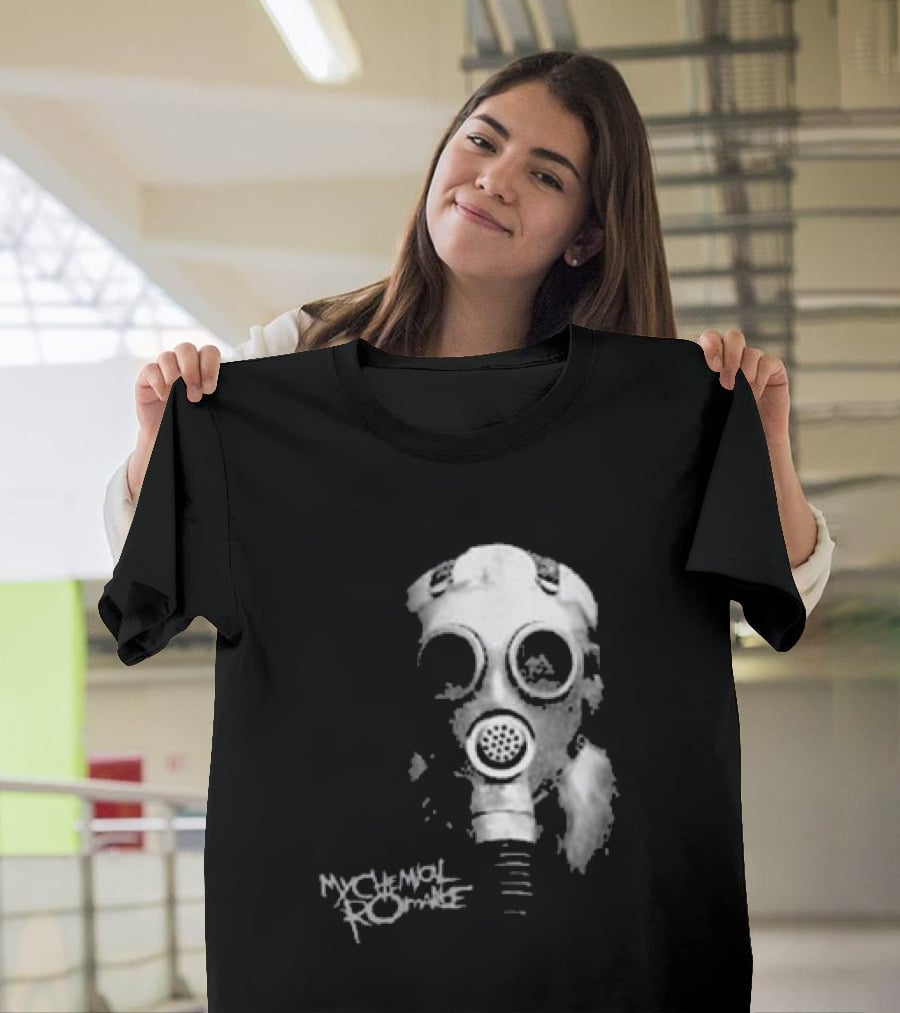 My Chemical Romance Gas Mask Mother War We're Damned Afterall T-Shirt