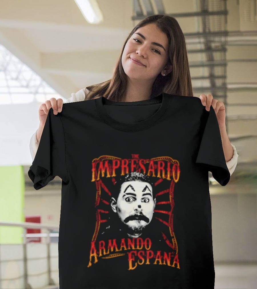 Impresario Armando Espana Clown Face T-Shirt