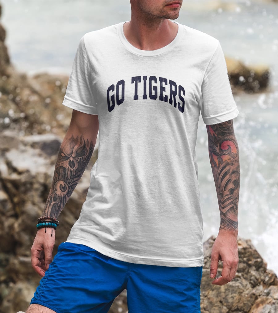 Go Tigers 2026 Sports Team Spirit Merchandise T-Shirt