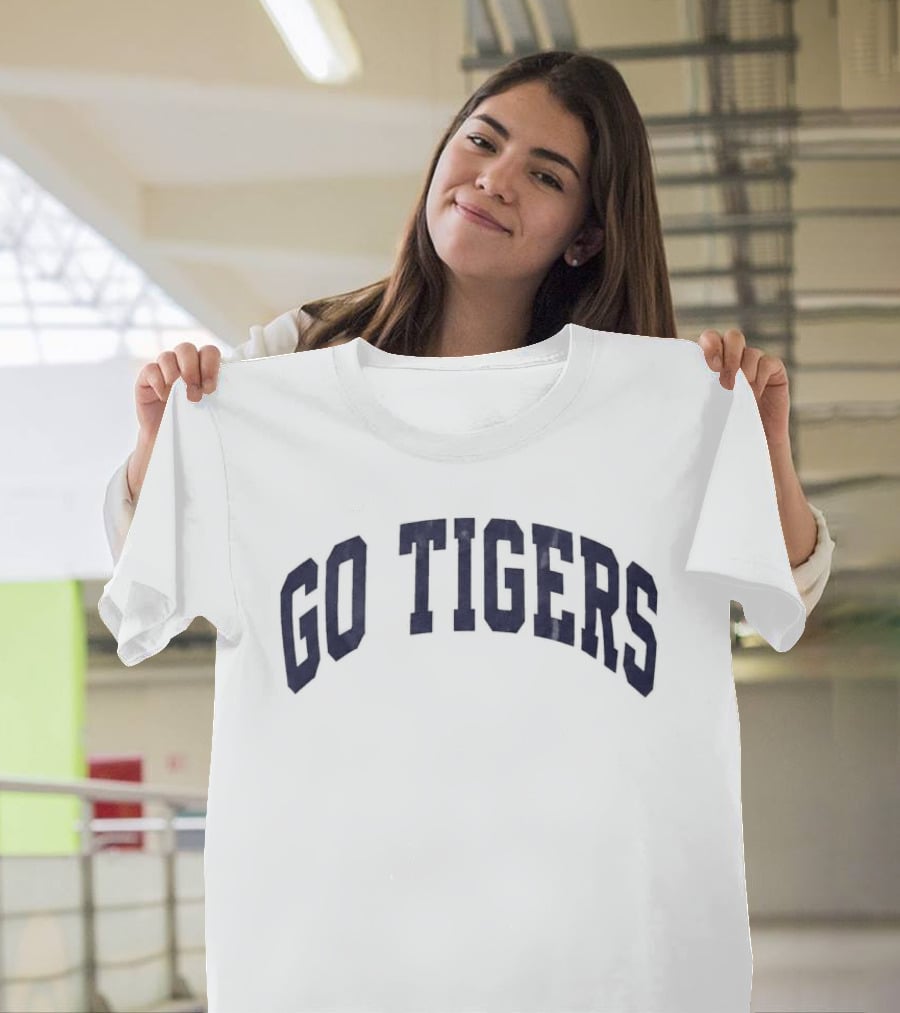 Go Tigers 2026 Sports Team Spirit Merchandise T-Shirt