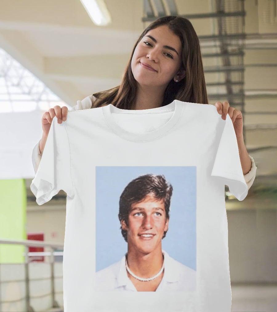 Woody Harrelson High School Yearbook Photo Original Wear T-Shirt