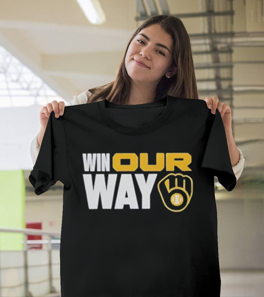 Milwaukee Brewers 2026 Postseason Win Our Way Clinched T-Shirt