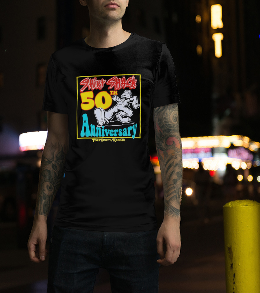 Shirt Shack 50th Anniversary Fort Scott Kansas T-Shirt