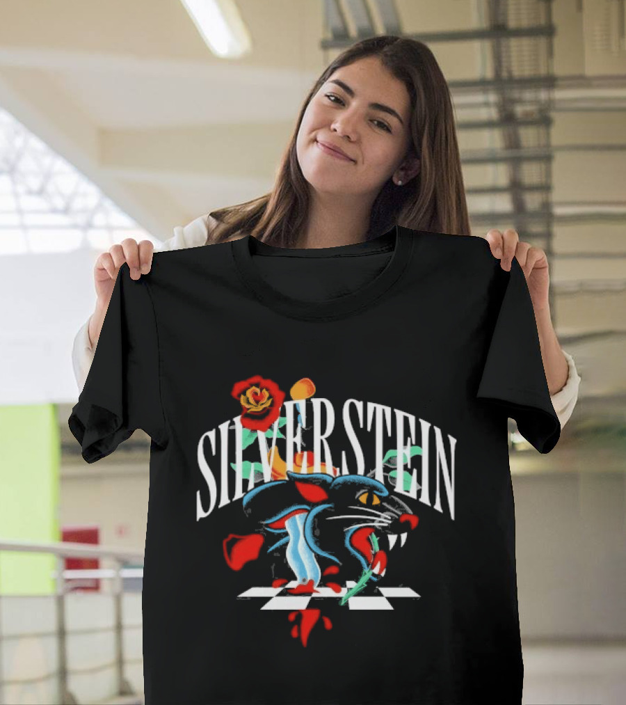 Silverstein Panther Floral Burst T-Shirt