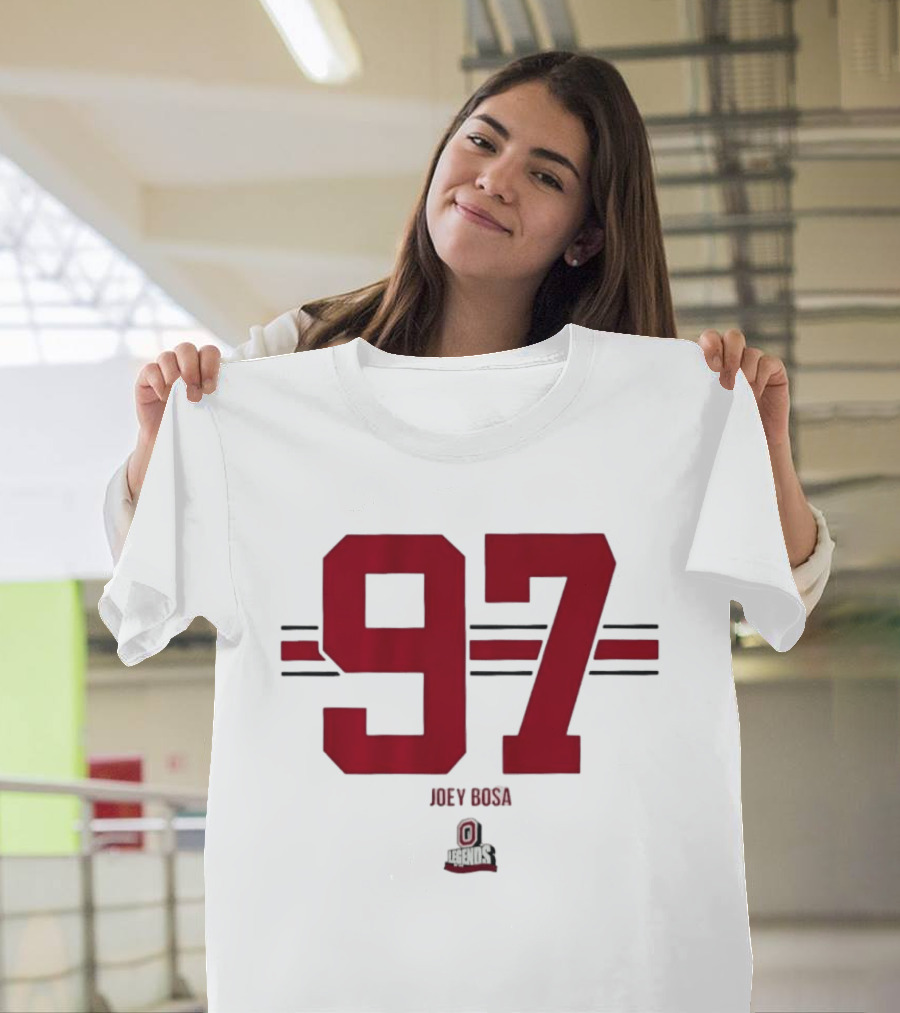 Ohio State Buckeyes Joey Bosa 97 Legends T-Shirt