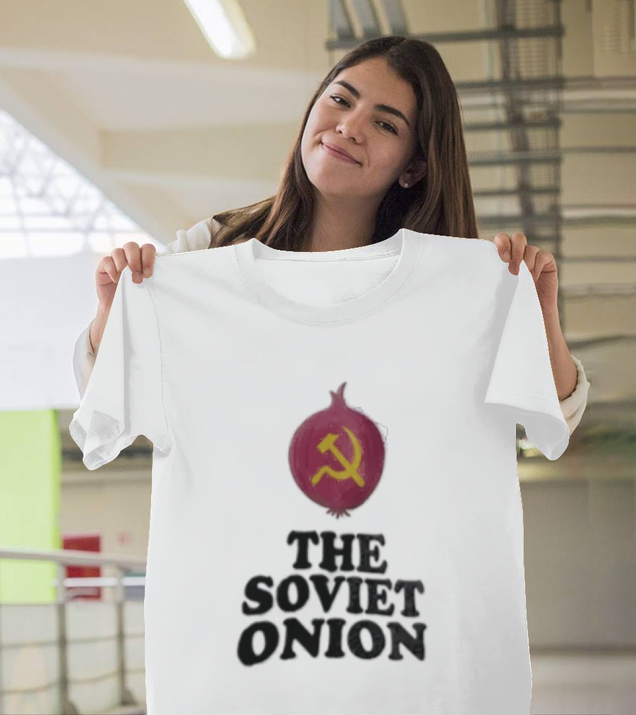 The Soviet Onion Hammer And Sickle T-Shirt