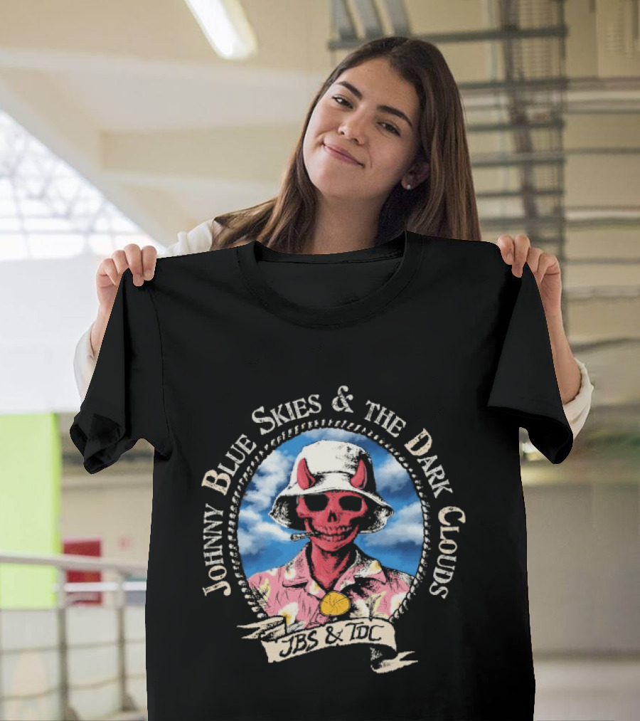 Johnny Blue Skies And The Dark Clouds JBS & TDC Panama Devil T-Shirt