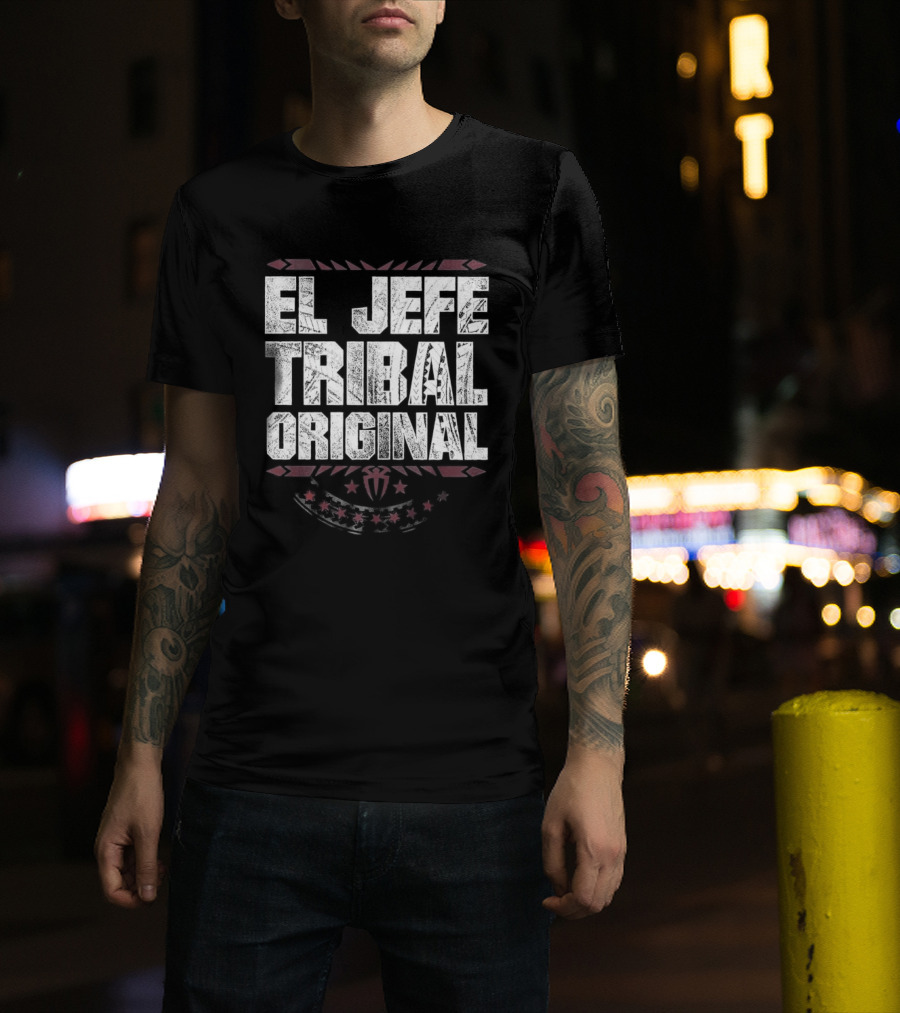 Roman Reigns WWE El Jefe Tribal Original T-Shirt