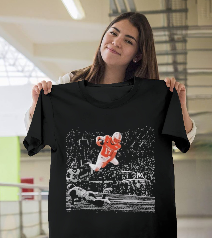 Top Drew Mestemaker Flew Oregon Number 17 Football Play T-Shirt