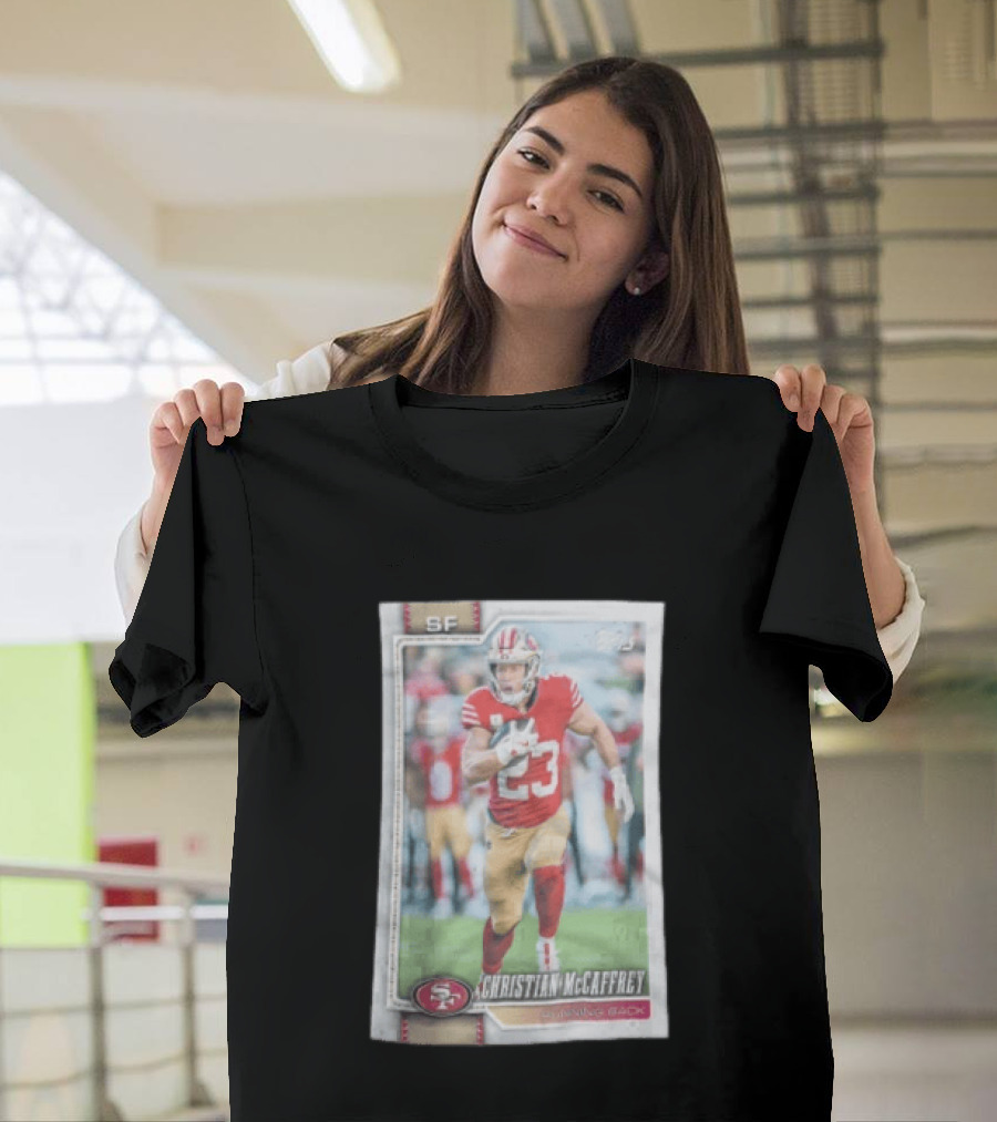 2026 Topps Christian McCaffrey SF 49ers Running Back Card T-Shirt