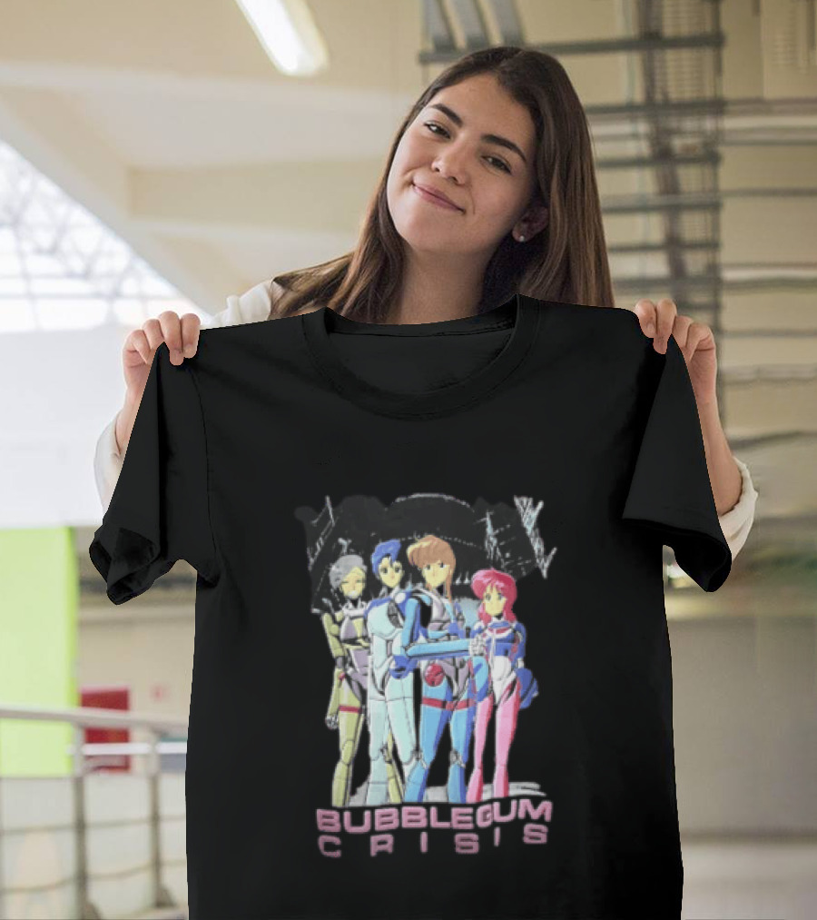 Bubblegum Crisis Female Warriors Cyberpunk Hardsuits Anime T-Shirt
