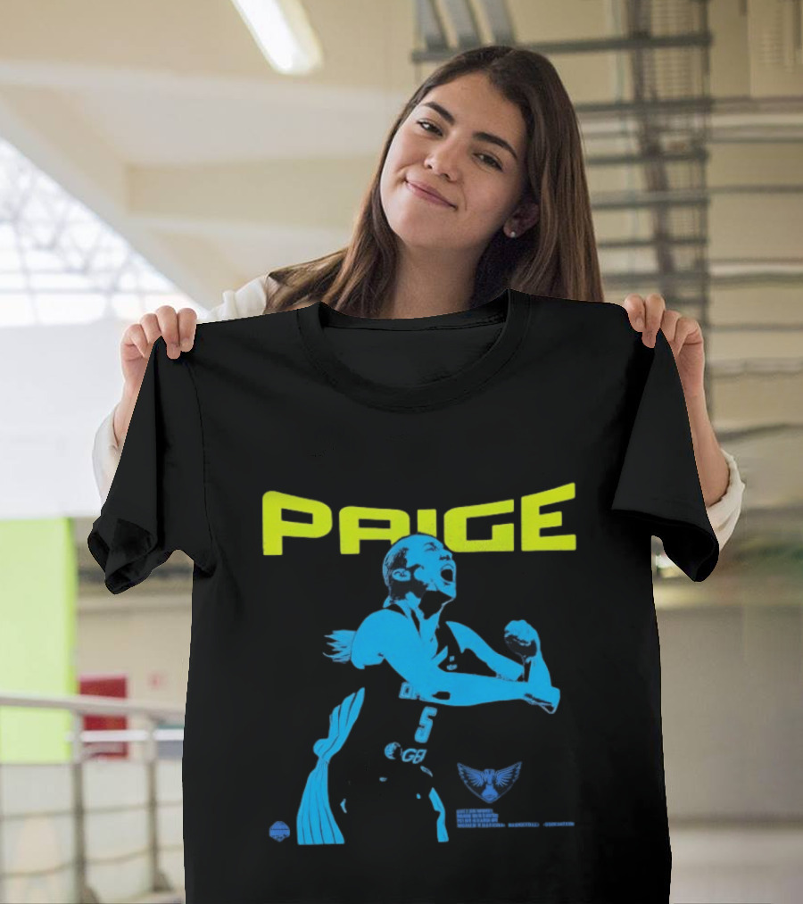 Dallas Wings Paige Basketball Number 5 Sports T-Shirt