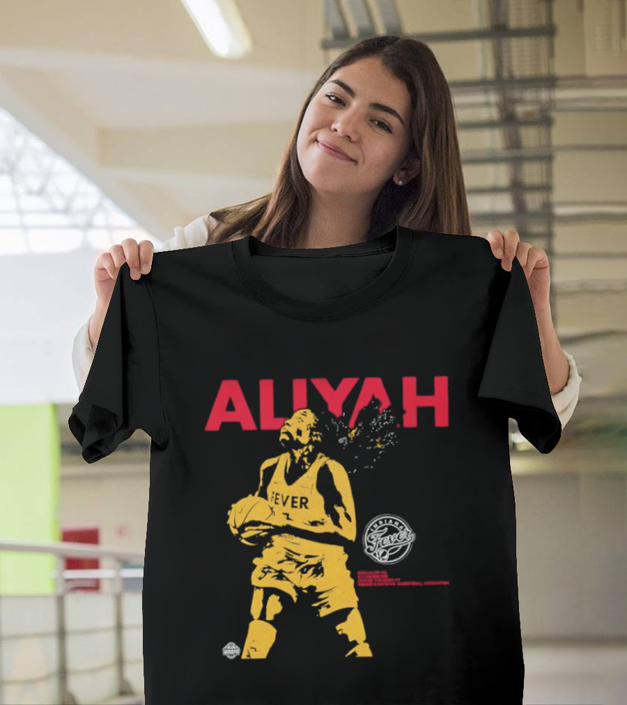 Indiana Fever Aliyah Basketball Player T-Shirt