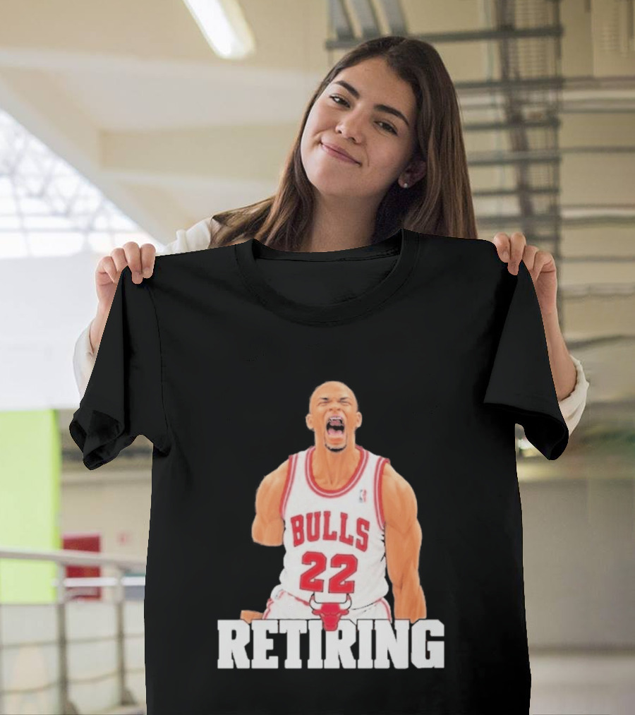 Taj Gibson 22 Bulls Retiring Iconic Moment T-Shirt