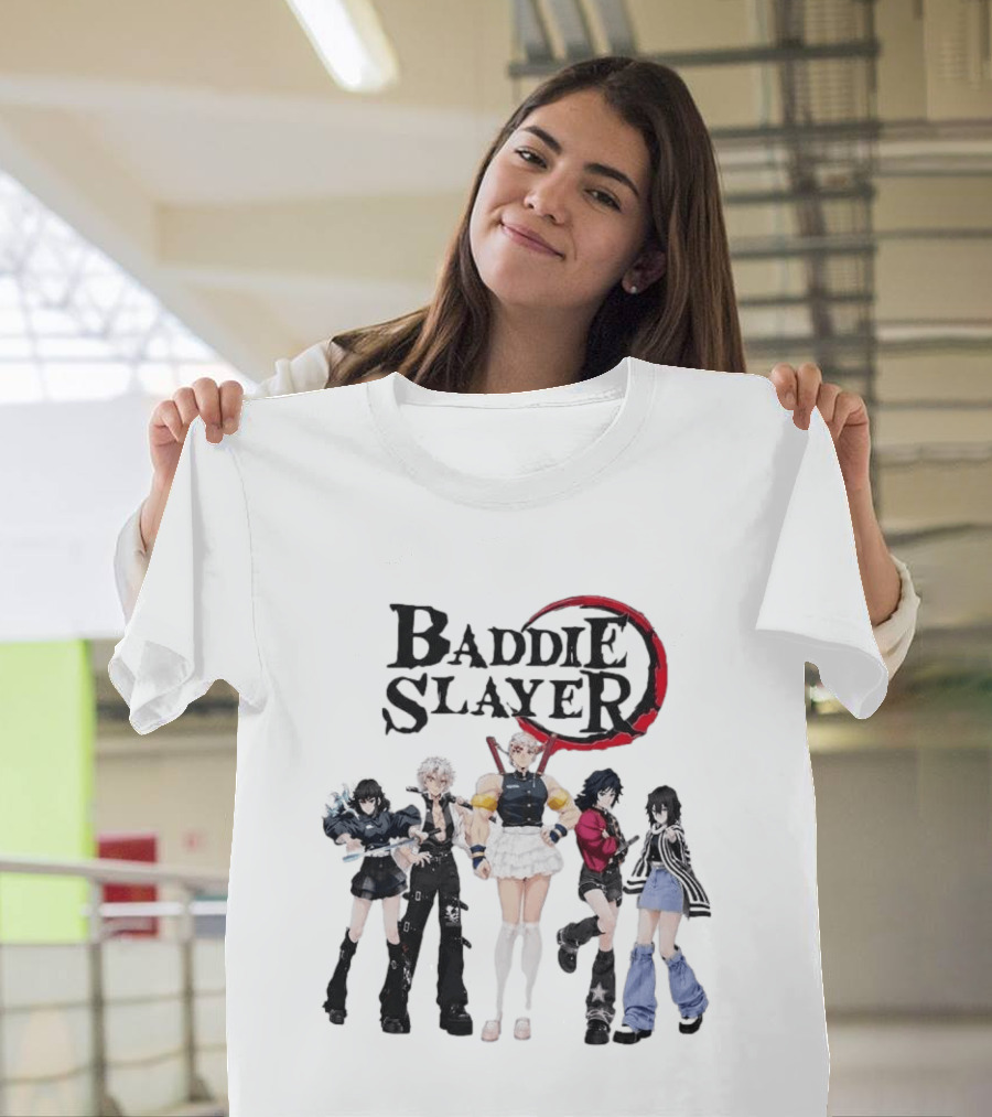 Baddie Slayer Demon Slayer Kimetsu No Yaiba Characters T-Shirt