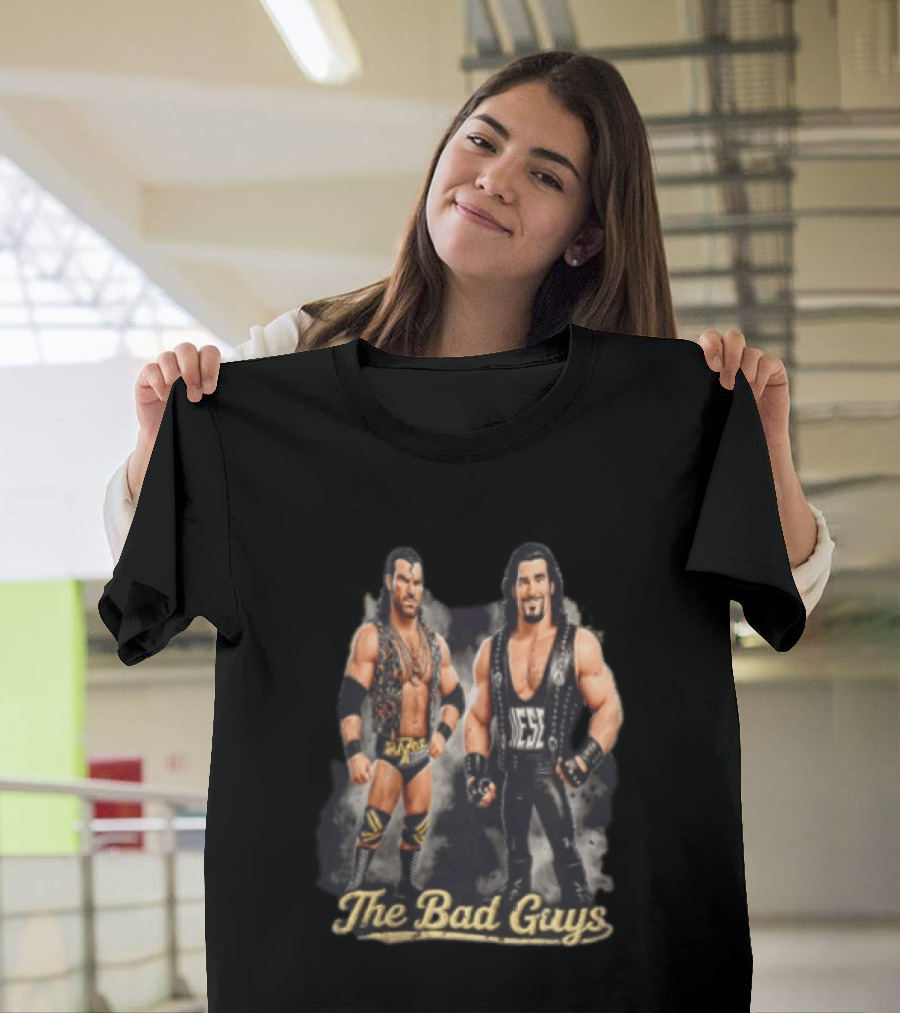 Razor Ramon Diesel The Bad Guys WWE Wrestling Legends T-Shirt