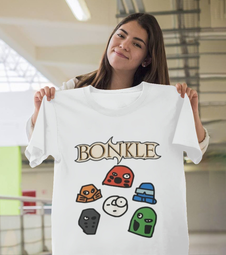 Bonkle Bionicle Toa Mata Masks Collection T-Shirt