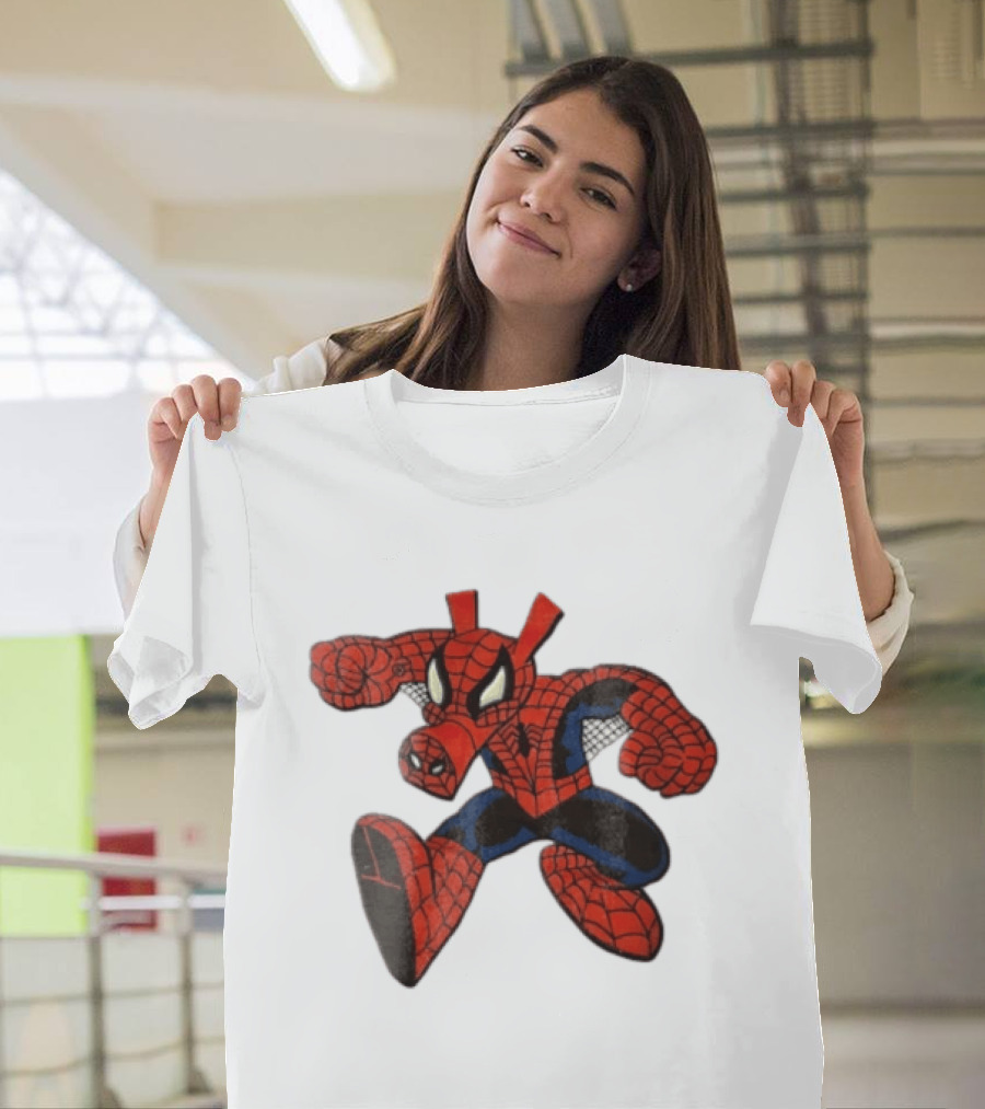 Marvel Comics Cartoon Spider Ham Peter Porker 1986 Pig Suit T-Shirt
