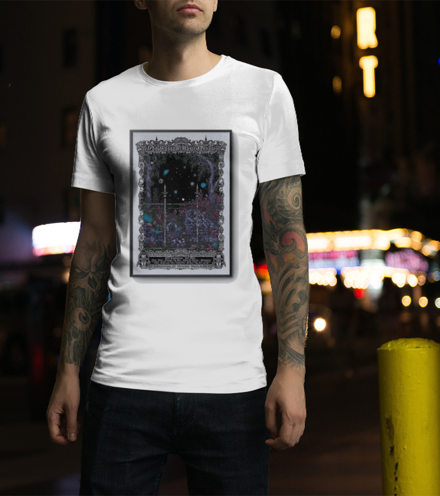 Iron Blossom Music Festival September 19 20 2026 Midtown Green Richmond VA T-Shirt