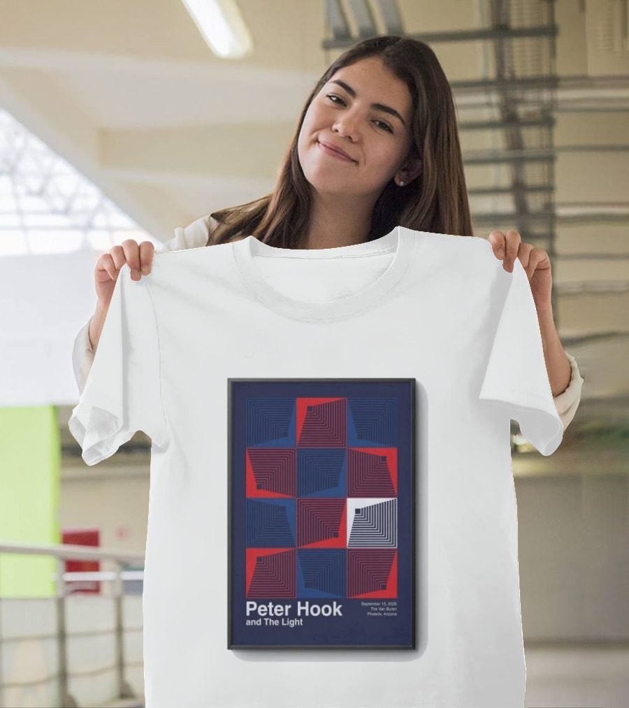 Peter Hook And The Light September 15 2026 The Van Buren Phoenix Arizona T-Shirt