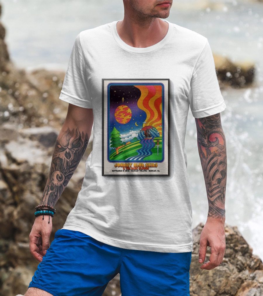 Johnny Blue Skies And The Dark Clouds Berkeley Theatre September 15 2026 Berkeley CA T-Shirt