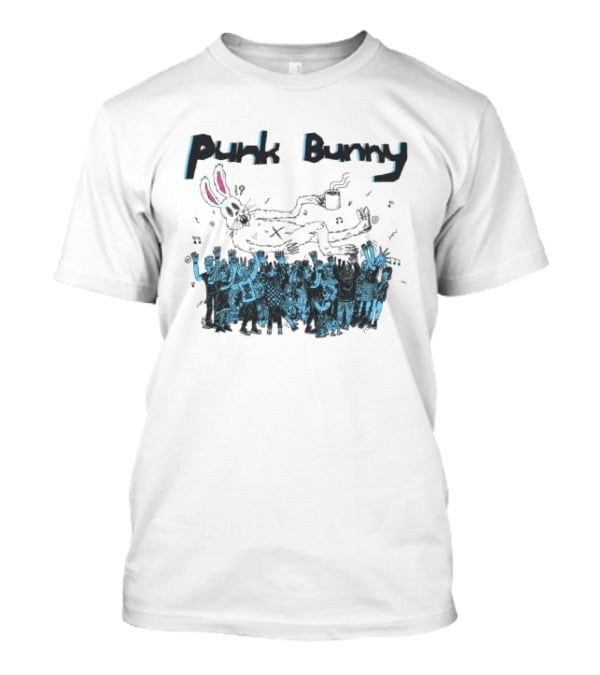 Punk Bunny Music Band Crowd T-Shirt