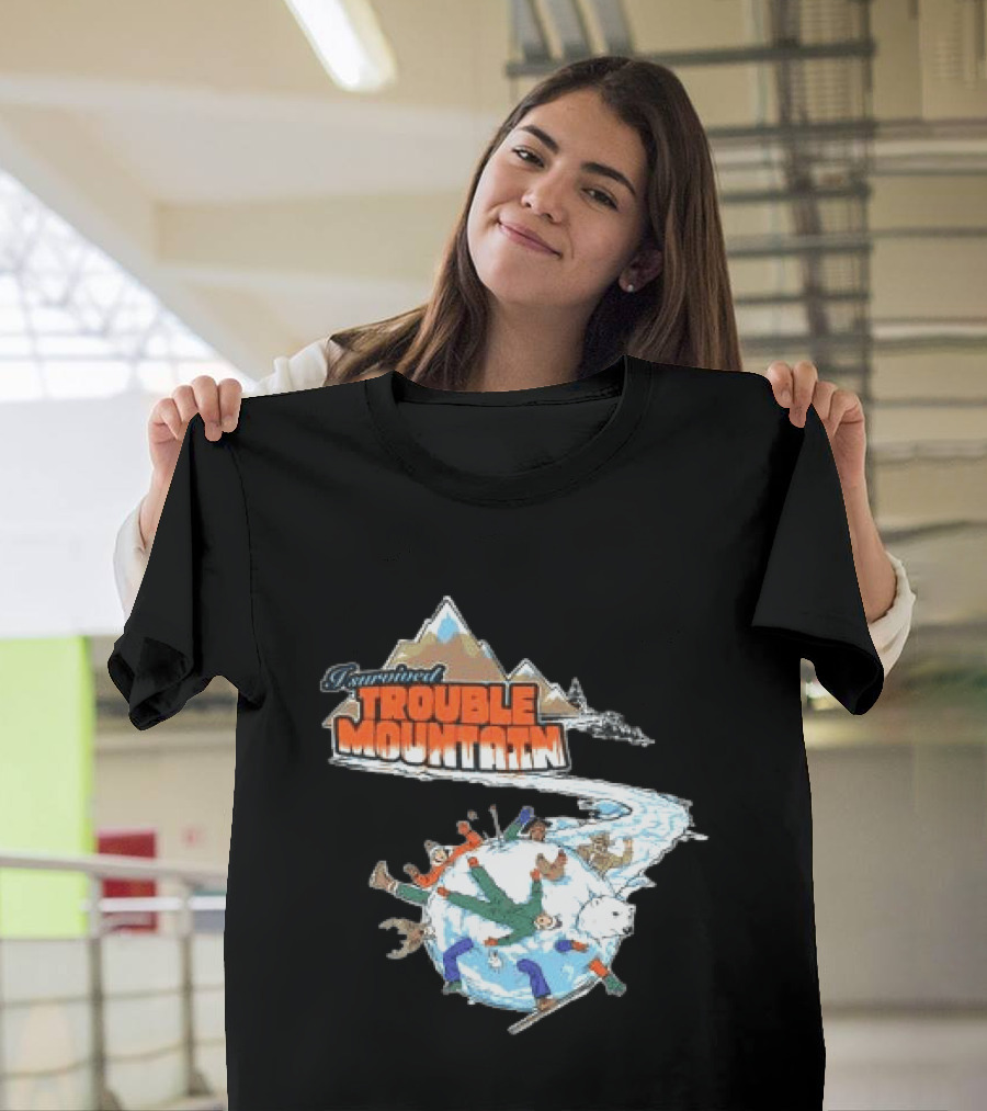Aesop Rock X Blockhead I Survived Trouble Mountain T-Shirt