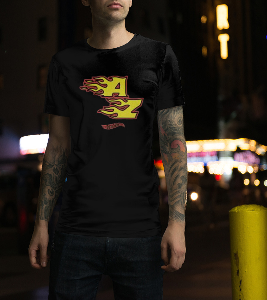 Hot Wheels AZ Flame Arizona Beverages Collaboration T-Shirt