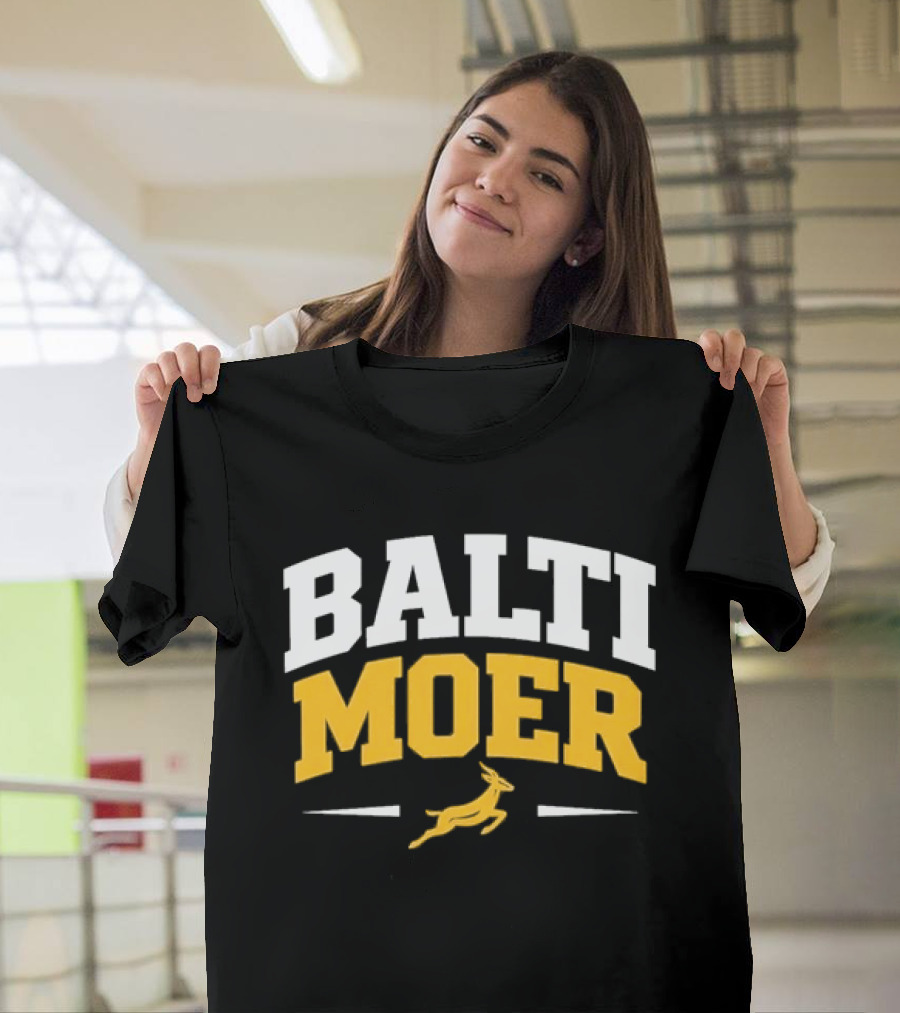 Balti Moer Springboks Rugby Team Fan T-Shirt