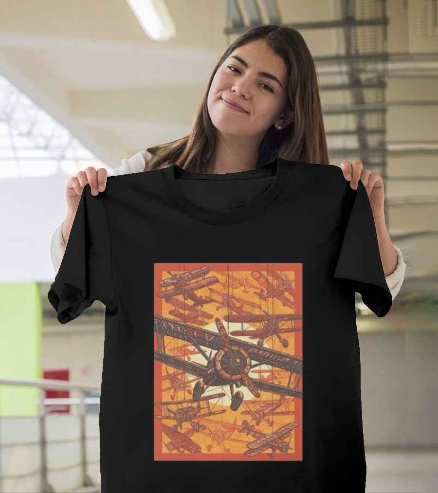 Billy Strings Fall 2026 Luke Martin Denver CO Airplane T-Shirt