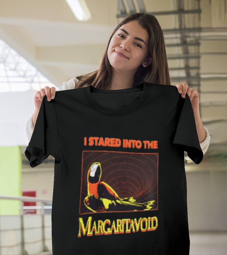 I Stared Into The Margaritavoid Macaw Parrot Psychedelic Journey T-Shirt