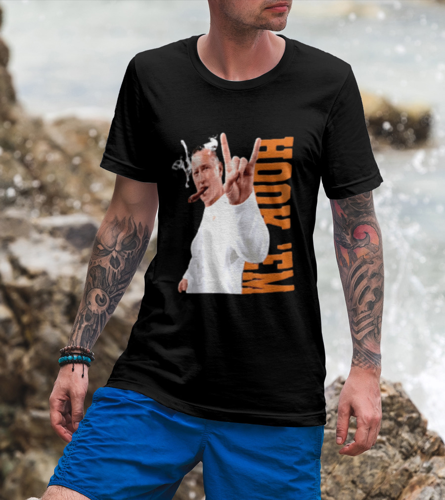 Coach Steve Sarkisian Hock 'Em Gesture Football Spirit T-Shirt