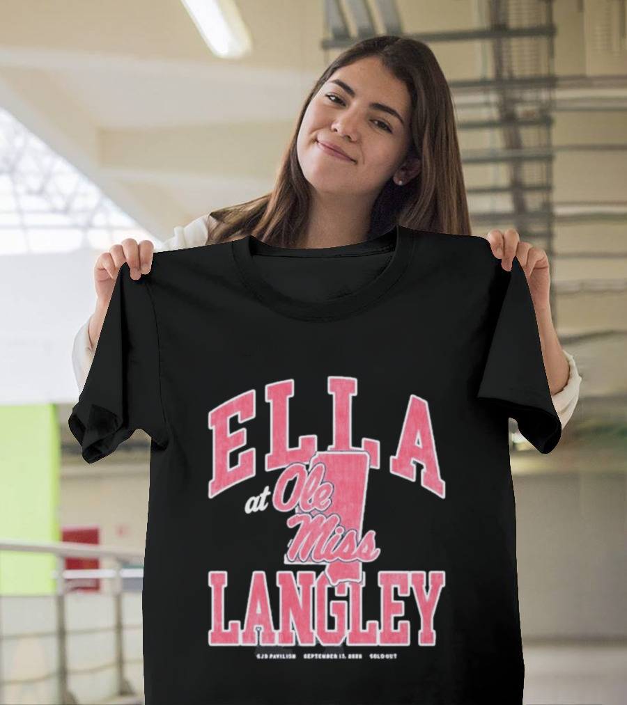 Ella Langley At Ole Miss SJB Pavilion September 17 2026 Oxford Mississippi T-Shirt